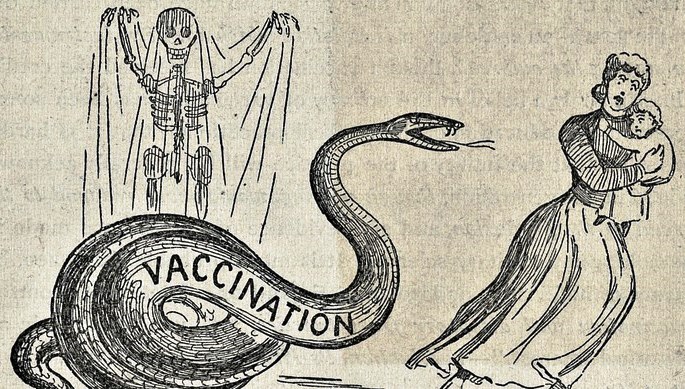 Victorian anti-vaccination cartoon